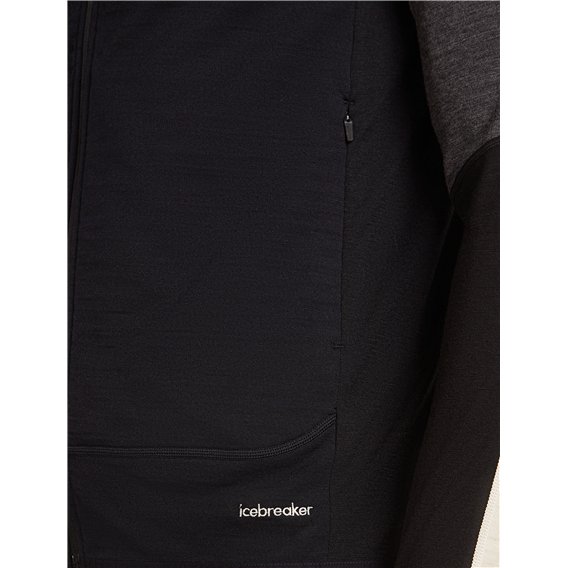 Icebreaker Merino 300 Descender Vest Weste Herren black hier im Icebreaker-Shop günstig online bestellen