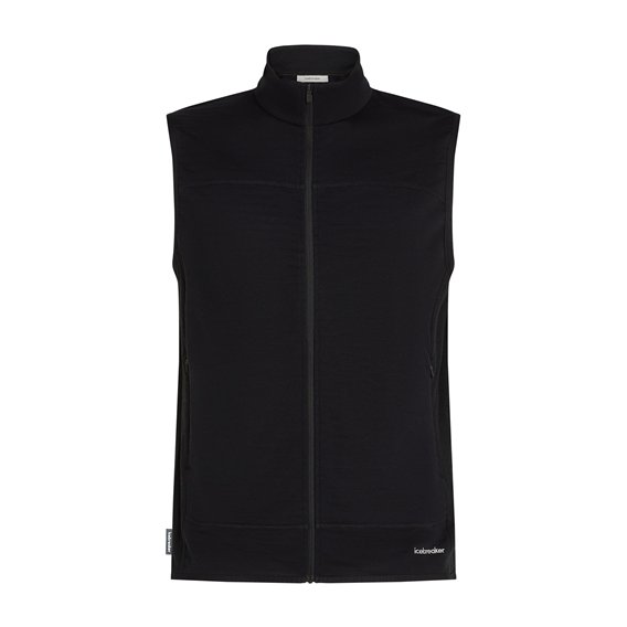 Icebreaker Merino 300 Descender Vest Weste Herren black hier im Icebreaker-Shop günstig online bestellen