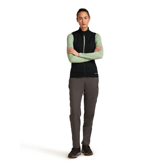 Icebreaker Merino 300 Descender Vest Weste Damen black hier im Icebreaker-Shop günstig online bestellen