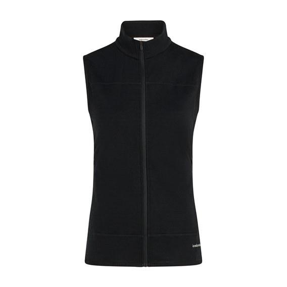 Icebreaker Merino 300 Descender Vest Weste Damen black hier im Icebreaker-Shop günstig online bestellen
