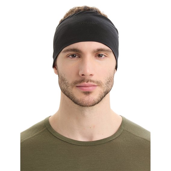 Icebreaker Cool-Lite Flexi Headband Stirnband black hier im Icebreaker-Shop günstig online bestellen
