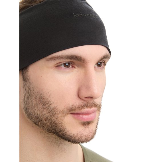Icebreaker Cool-Lite Flexi Headband Stirnband black hier im Icebreaker-Shop günstig online bestellen