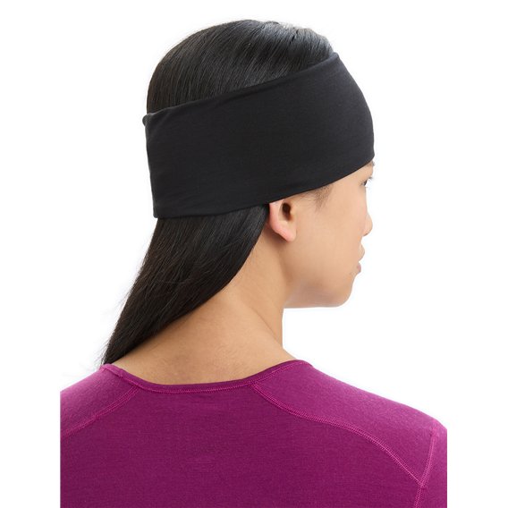 Icebreaker Cool-Lite Flexi Headband Stirnband black hier im Icebreaker-Shop günstig online bestellen