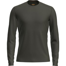 Icebreaker Merino 200 Oasis Longsleeve Crewe Langarmshirt Herren dark loden
