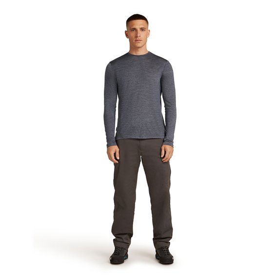 Icebreaker Merino Sphere III Longsleeve Tee Langarmshirt Herren midnight heather hier im Icebreaker-Shop günstig online bestelle
