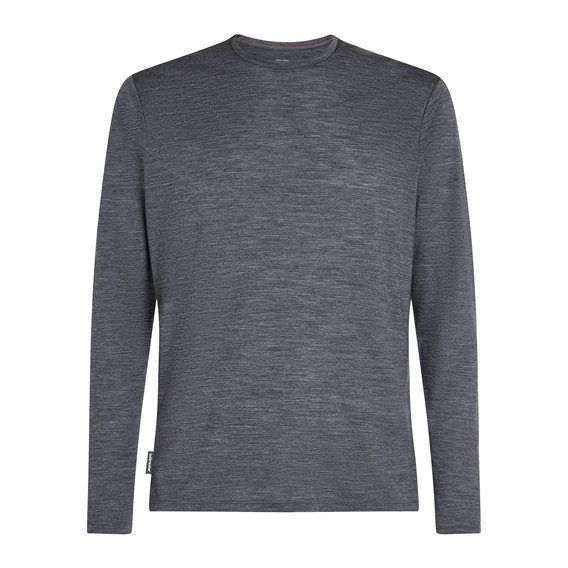 Icebreaker Merino Sphere III Longsleeve Tee Langarmshirt Herren midnight heather hier im Icebreaker-Shop günstig online bestelle