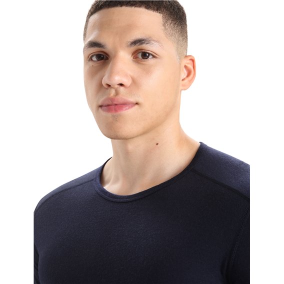 Icebreaker Merino 200 Oasis Longsleeve Crewe Langarmshirt Herren midnight navy hier im Icebreaker-Shop günstig online bestellen