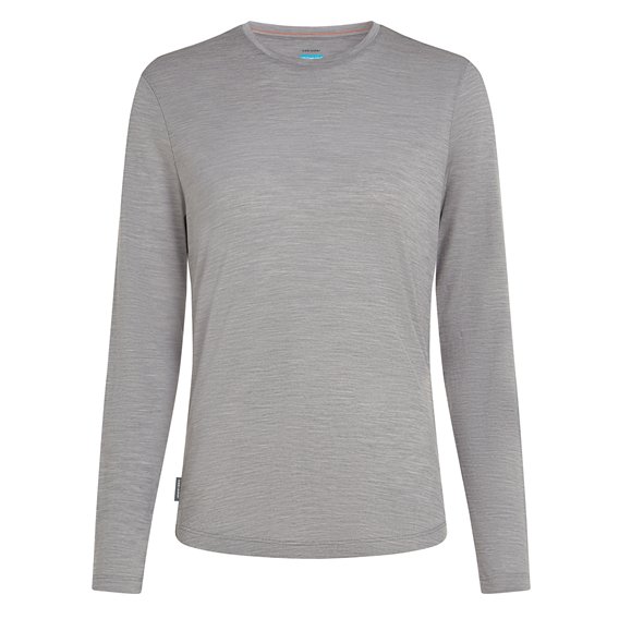 Icebreaker Merino Sphere III Longsleeve Tee Langarmshirt Damen metro heather hier im Icebreaker-Shop günstig online bestellen