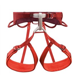 Petzl Adjama Klettergurt Hüftgurt zum Klettern und Bergsteigen dunkelrot hier im Petzl-Shop günstig online bestellen