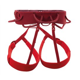 Petzl Adjama Klettergurt Hüftgurt zum Klettern und Bergsteigen dunkelrot hier im Petzl-Shop günstig online bestellen