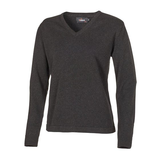 Ivanhoe PD V-neck Damen Pullover Langarmshirt graphite marl hier im Ivanhoe-Shop günstig online bestellen