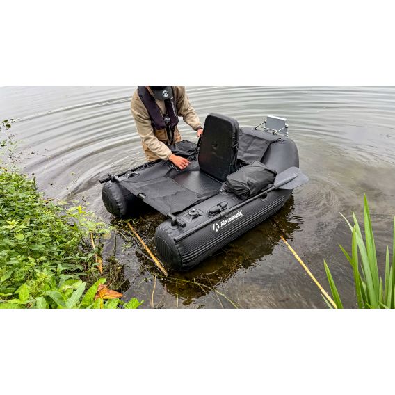 Allroundmarin Belly Boat Carbon Pro 170 Schlauchboot Angelboot Hochdruck-Luftboden schwarz hier im Allroundmarin-Shop günstig on
