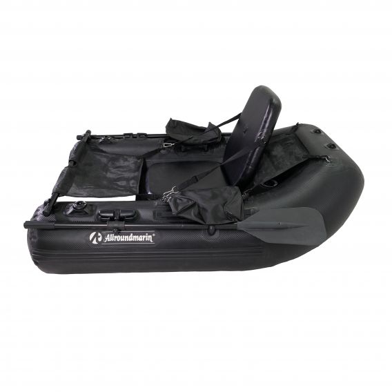 Allroundmarin Belly Boat Carbon Pro 170 Schlauchboot Angelboot Hochdruck-Luftboden schwarz hier im Allroundmarin-Shop günstig on