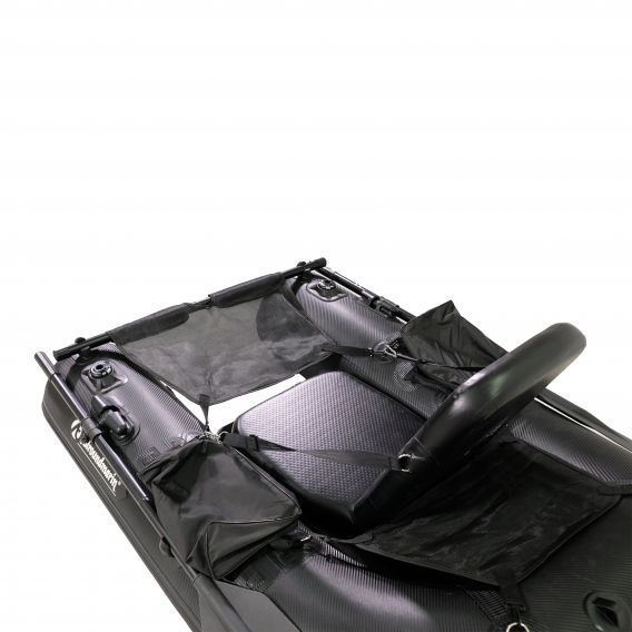 Allroundmarin Belly Boat Carbon Pro 170 Schlauchboot Angelboot Hochdruck-Luftboden schwarz hier im Allroundmarin-Shop günstig on