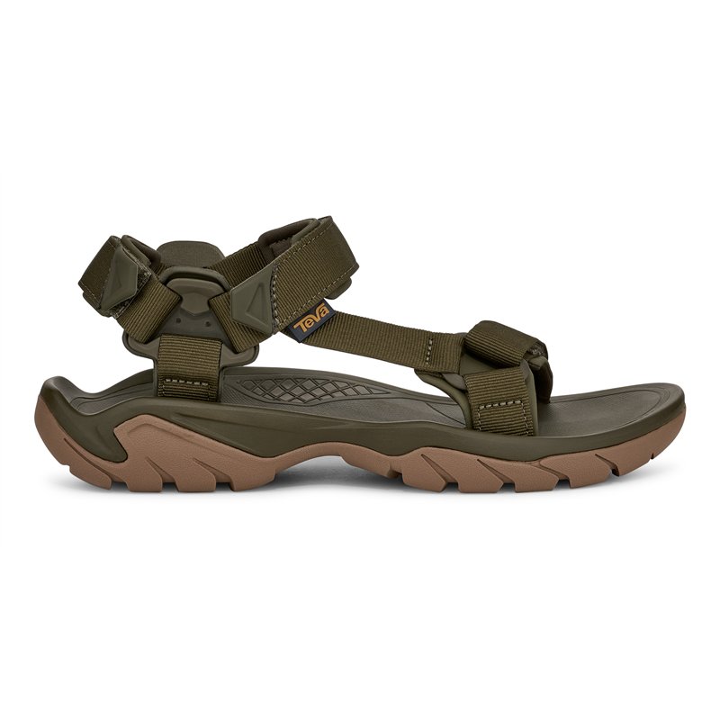 Teva Terra FI 5 Universal Herren Trekkingsandale dark olive-honey brown hier im Teva-Shop günstig online bestellen