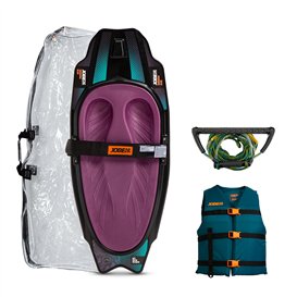 Jobe Slash Kneeboard Set Knieboard sunset purple hier im Jobe-Shop günstig online bestellen