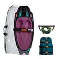Jobe Slash Kneeboard Set Knieboard sunset purple