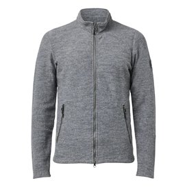 Ivanhoe Louie full zip Herren Wolljacke grey