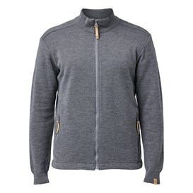 Ivanhoe Helmer full zip Herren Strickjacke grey
