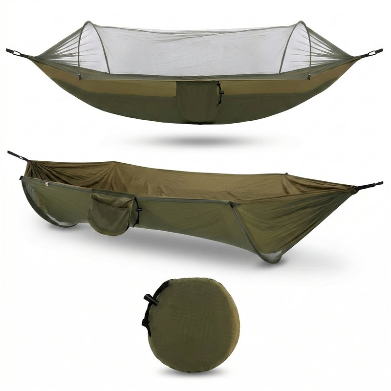 ARTS-Nature Hängematte mit Pop-Up Moskito Netz army green hier im ARTS-Nature-Shop günstig online bestellen ARTS-Nature Hängematte mit Pop-Up Moskito Netz army green hier im ARTS-Nature-Shop günstig online bestellen