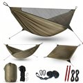 ARTS-Nature Hängematte mit Moskito Netz für Camping & Bushcraft