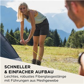Coleman Darwin 3 Kuppelzelt mit Vorzelt für 3 Personen hier im Coleman-Shop günstig online bestellen