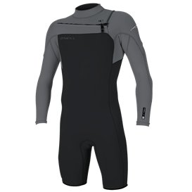 ONeill Hammer 2mm Chest Zip Longsleeve Spring Shorty Herren Neoprenanzug grau hier im ONeill-Shop günstig online bestellen