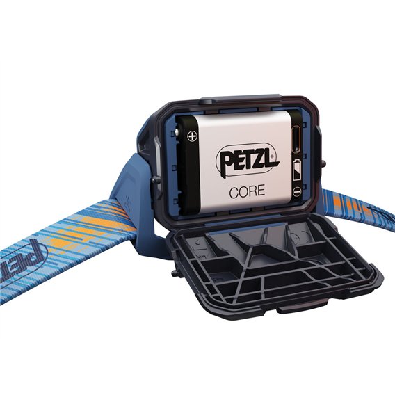 Petzl Aria 2 RGB Stirnlampe 625 Lumen Helmlampe Stirnlampe blau