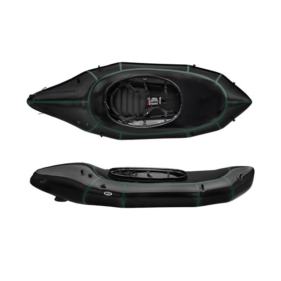 MRS Alligator 2S Pro XXL Elite Black Edition Packraft mit Deck 1 Personen Rafting Luftboot hier im MRS-Shop günstig online beste