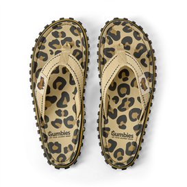 Gumbies Original Zehentrenner Badelatschen leopard