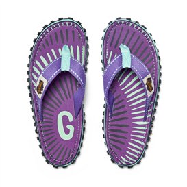 Gumbies Original Zehentrenner Badelatschen blueberry burst