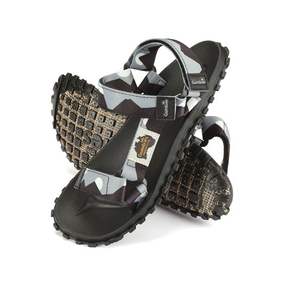 Gumbies Scrambler Freizeitsandale Trekkingsandale black-grey hier im Gumbies-Shop günstig online bestellen