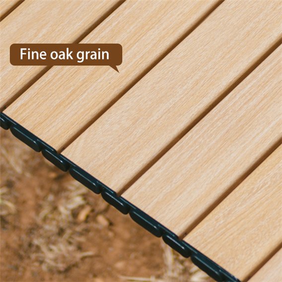 Naturehike Star Jane L01 Campingtisch kompakt Holzoptik stabil M