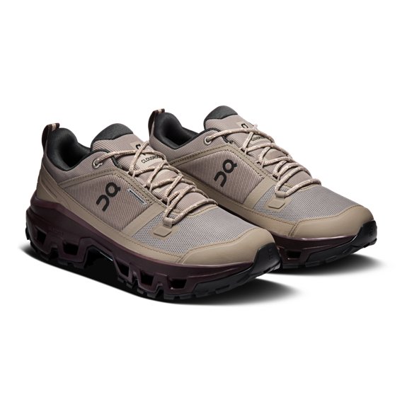 On Cloudrock Low WP Damen Wanderschuhe cinder-ox