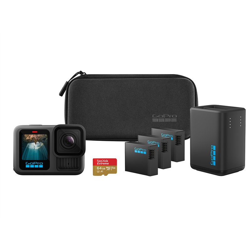 GoPro HERO13 Black Extended Power Bundle Action Cam Set hier im GoPro-Shop günstig online bestellen GoPro HERO13 Black Extended Power Bundle Action Cam Set hier im GoPro-Shop günstig online bestellen