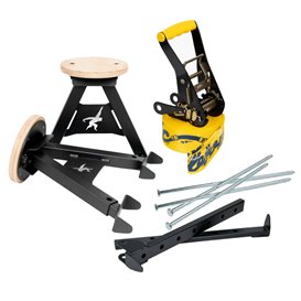 Gibbon Slackyard mit Slackline und Gestell