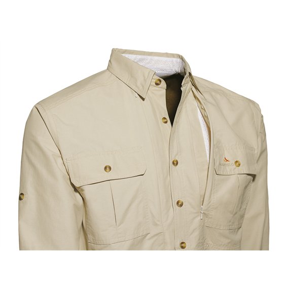 Viavesto Eanes Herren Hemd langarm sand hier im -Shop günstig online bestellen