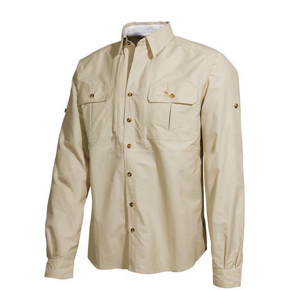 Viavesto Eanes Herren Hemd langarm sand hier im -Shop günstig online bestellen