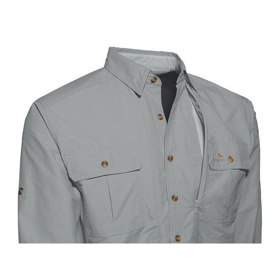 Viavesto Eanes Herren Hemd langarm grau hier im -Shop günstig online bestellen