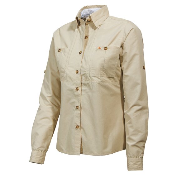 Viavesto Eanes Damen Hemd Bluse langarm sand hier im -Shop günstig online bestellen