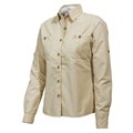 Viavesto Eanes Damen Hemd Bluse langarm sand