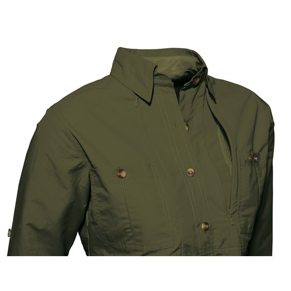 Viavesto Eanes Damen Hemd Bluse langarm khaki hier im -Shop günstig online bestellen