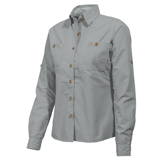 Viavesto Eanes Damen Hemd Bluse langarm grau hier im -Shop günstig online bestellen