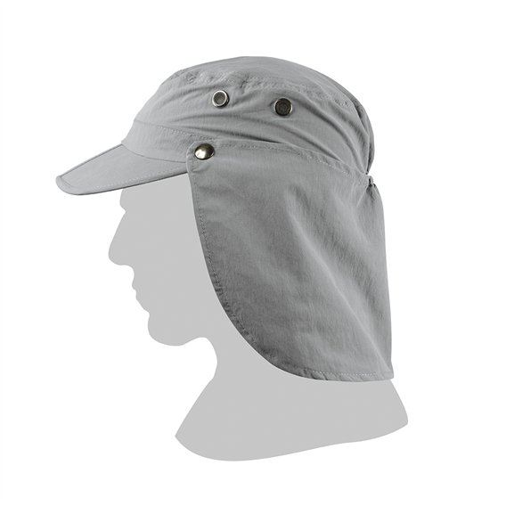 Viavesto Eanes Kappe Kopfbedeckung Nackenschutz grau hier im -Shop günstig online bestellen