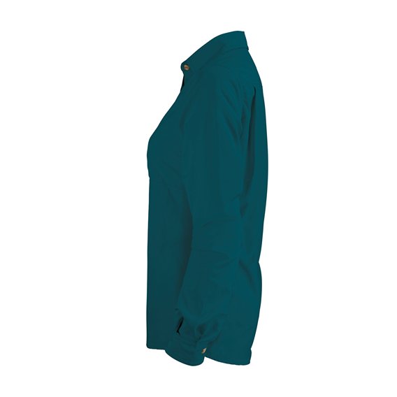 Viavesto Dias Damen Hemd Bluse langarm petrol hier im -Shop günstig online bestellen