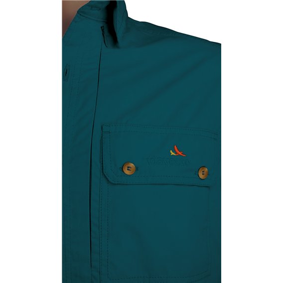 Viavesto Dias Herren Hemd langarm petrol hier im -Shop günstig online bestellen
