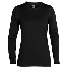 Icebreaker 260 Tech Longsleeve Crewe Damen black hier im Icebreaker-Shop günstig online bestellen
