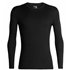 Icebreaker Merino 200 Oasis Longsleeve Crewe Herren black