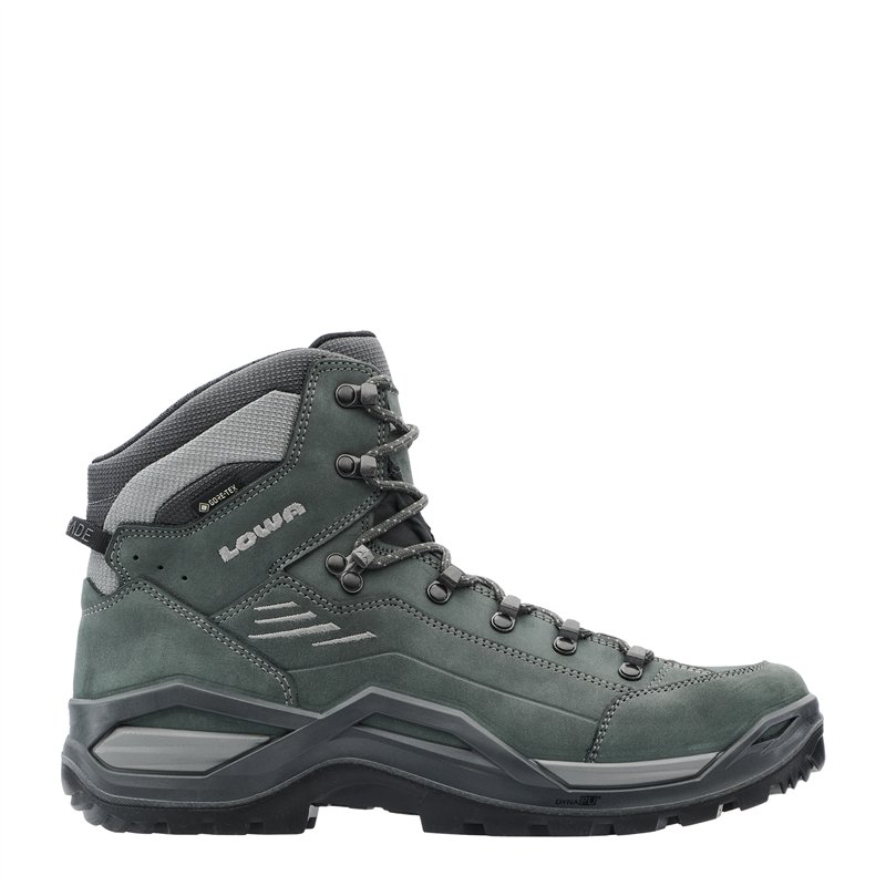 Lowa Renegade Evo GTX Mid Herren Leder Wanderschuhe grey-grey hier im Lowa-Shop günstig online bestellen