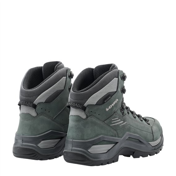 Lowa Renegade Evo GTX Mid Herren Leder Wanderschuhe grey-grey hier im Lowa-Shop günstig online bestellen